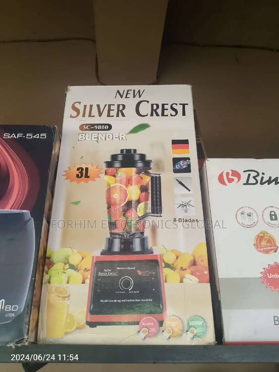 Silver Crest Blender