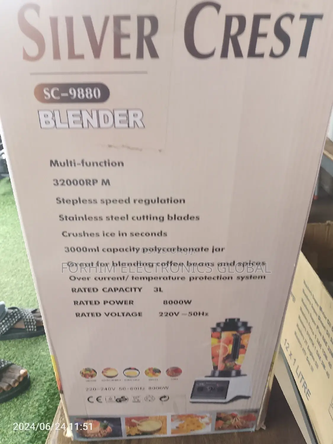 Silver Crest Blender