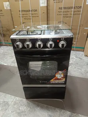 Sonik 50/50cm 3 Gas+1 Electric Standingstove With Oven,Grill