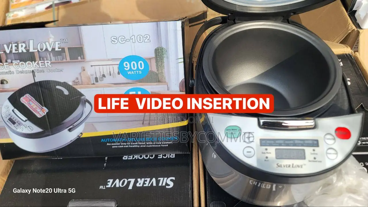 Silver Love Automatic Deluxe Electric Rice Cooker