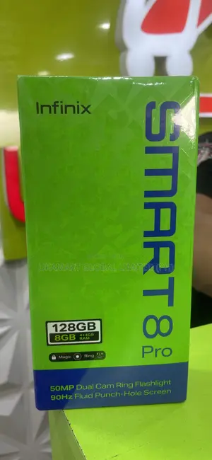Photo - New Infinix Smart 8 Plus 128 GB Black
