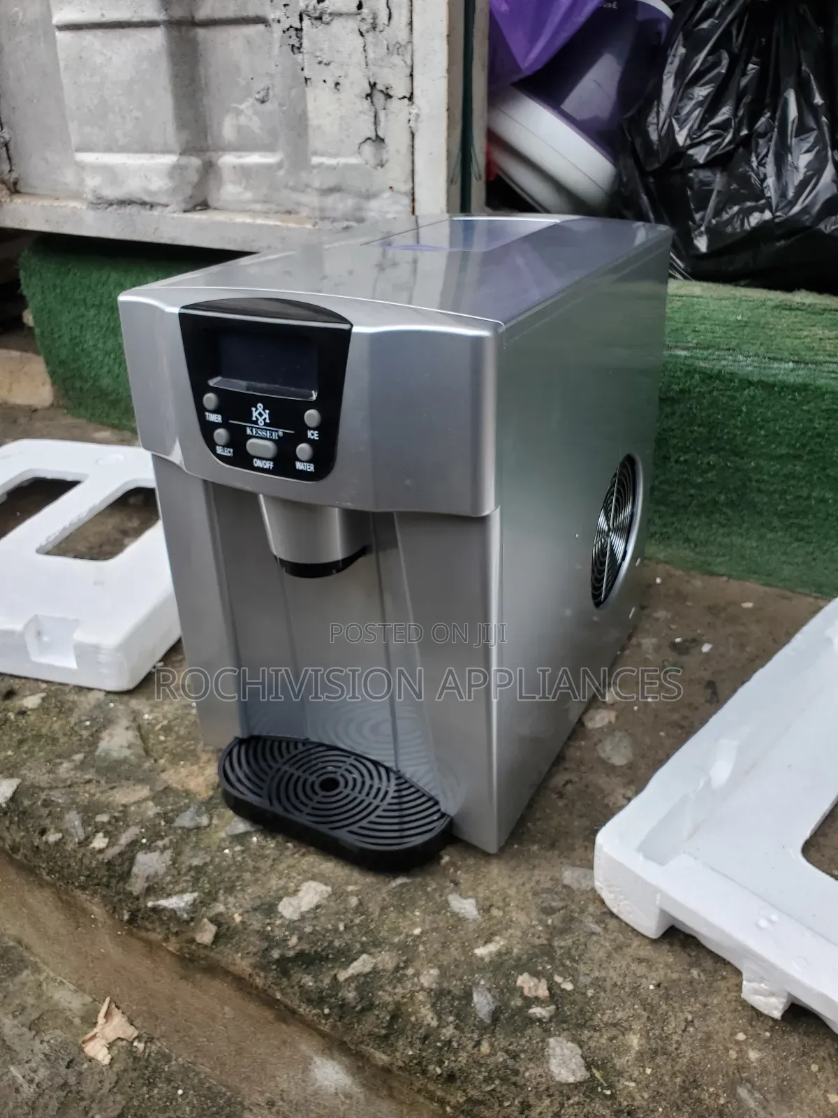 Kesser Icecube Maker With Dispensing Tap Icecube Machine