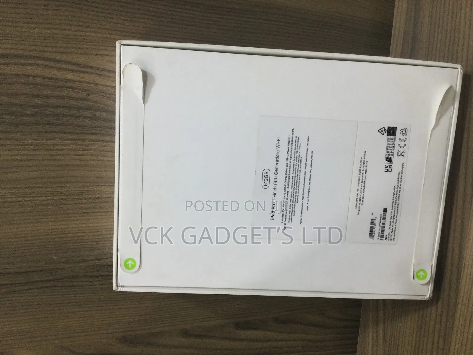 New Apple iPad Pro 11 (2022) 512 GB Gray