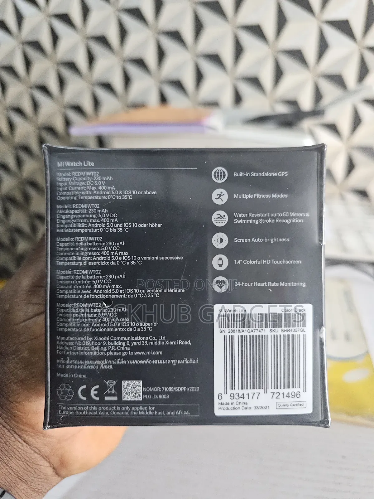 Mi Watch Lite