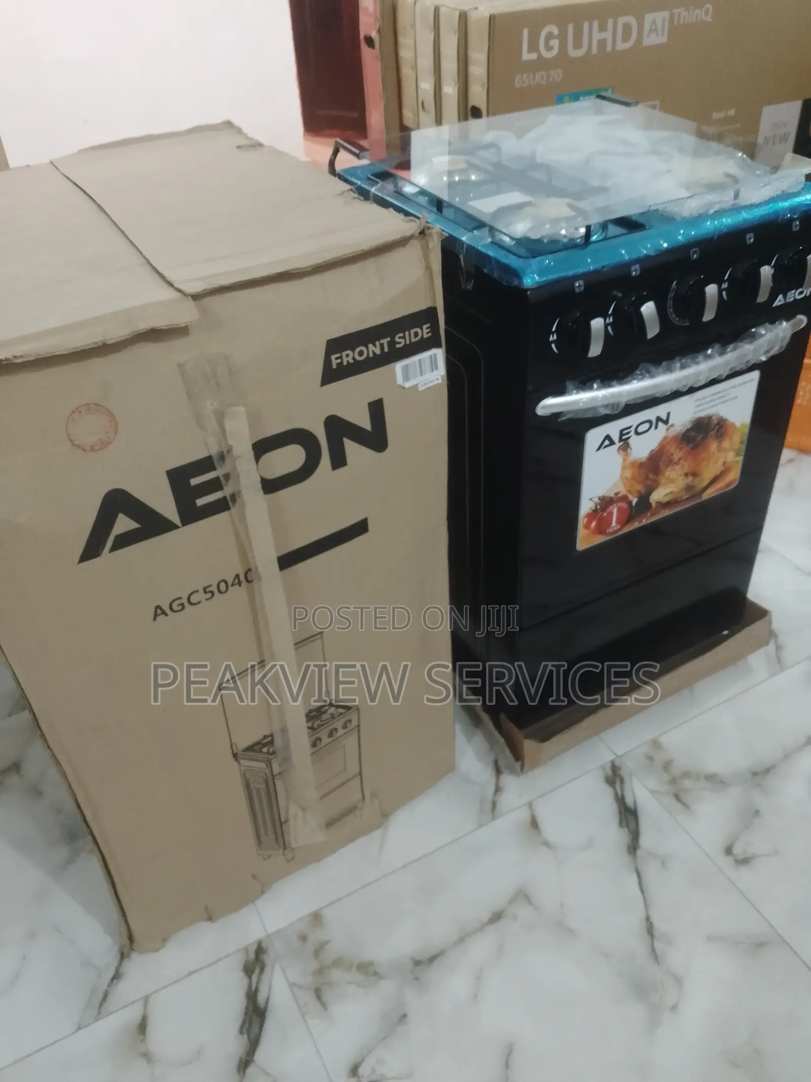 Efficient {Agc5040}4 Gas Cooker Aeon