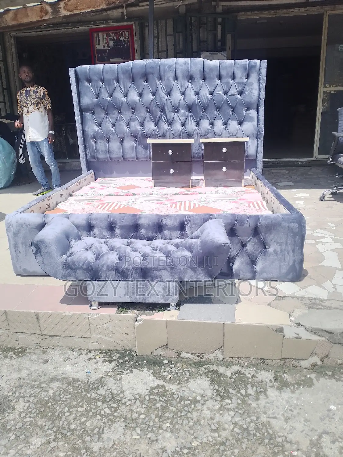 Bed Frame With 2 Drawers