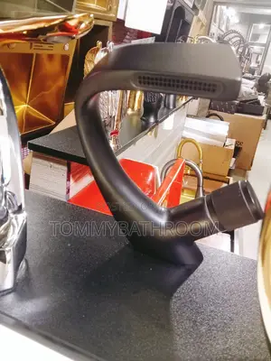 Black Basin Mixer Tap