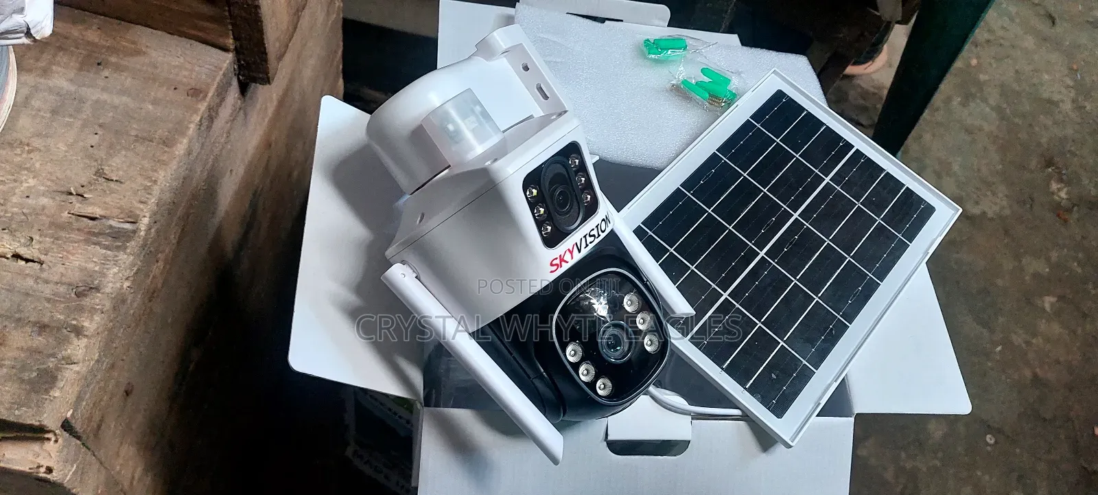 Dual Lens Intelligent Solar PTZ Auto Tracking Camera