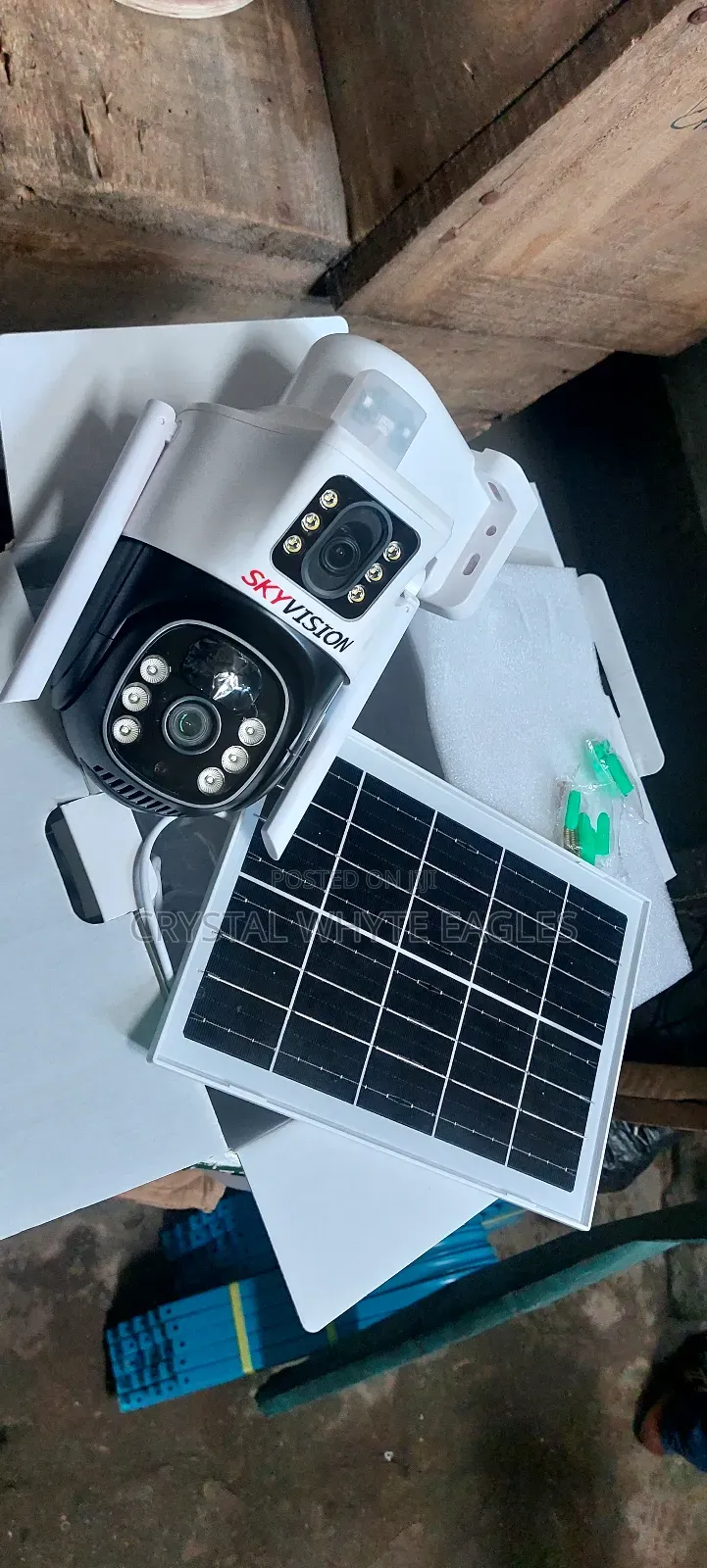 Dual Lens Intelligent Solar PTZ Auto Tracking Camera