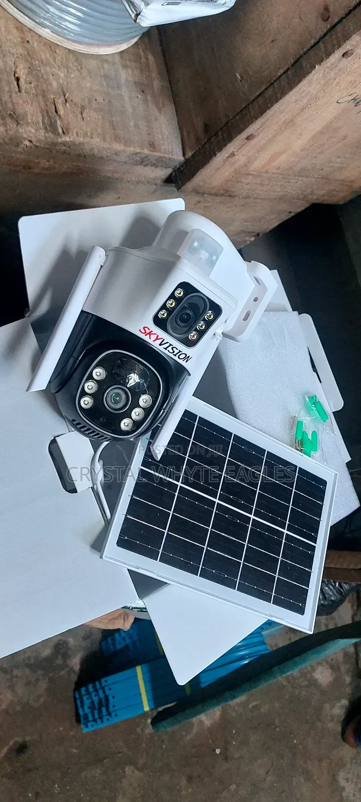 Dual Lens Intelligent Solar PTZ Auto Tracking Camera