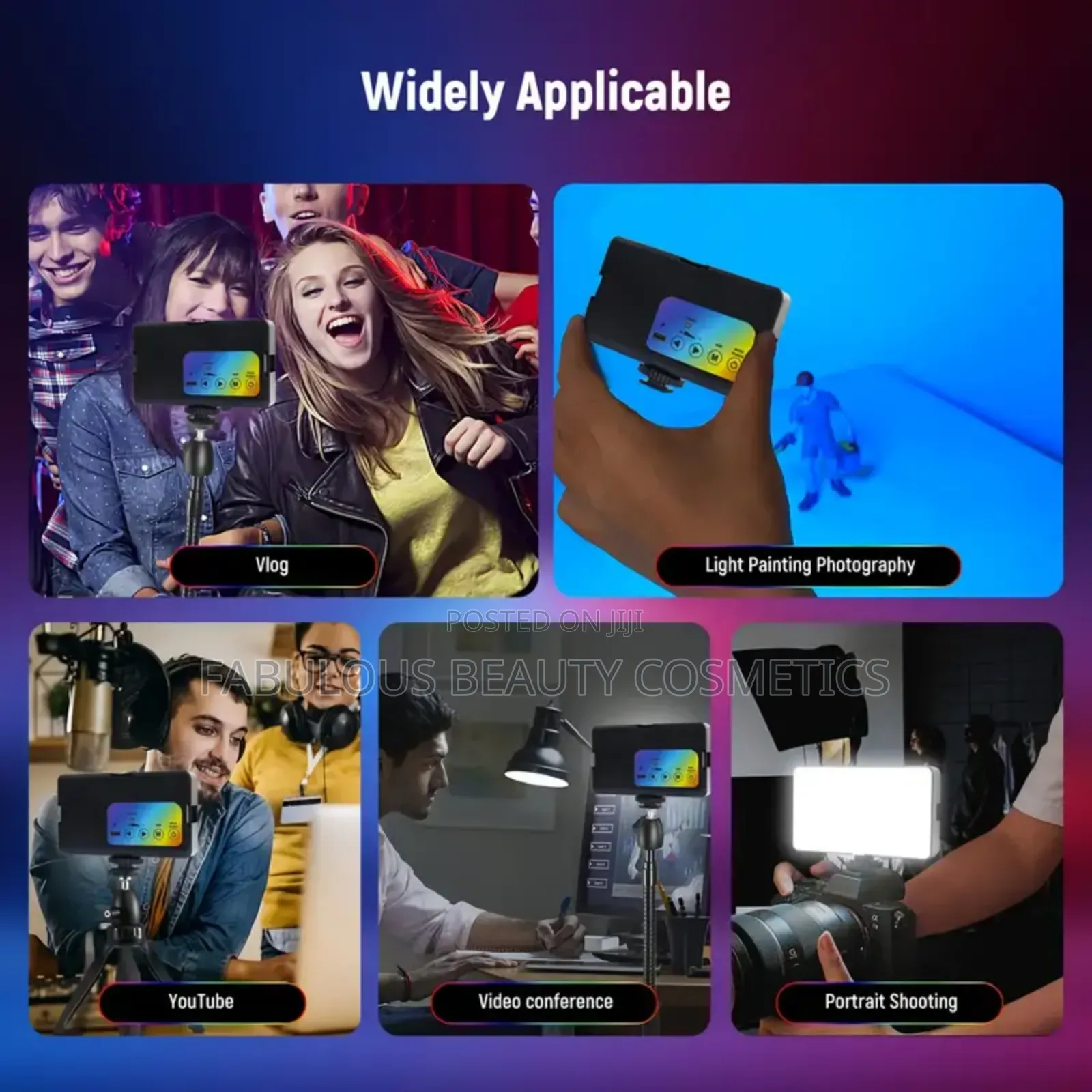 WL-R2 RGB Video Light,