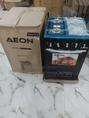 Original Aeon {Agc5040}4 Gas Cooker