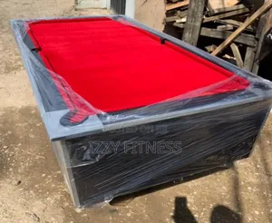 Red Snooker Table  With Accessories