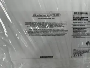 New Laptop Apple MacBook Pro 2023 M3 14-Inch 8GB Apple M3 SSD 1T