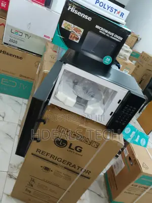 Black - Hisense Microwaves Digital 20L.