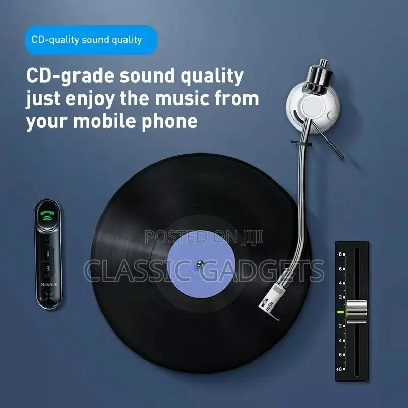 Baseus in Auto Wireless Bluetooth Receiver 3.5mm AUX