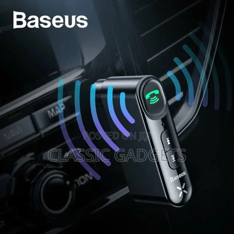 Baseus in Auto Wireless Bluetooth Receiver 3.5mm AUX