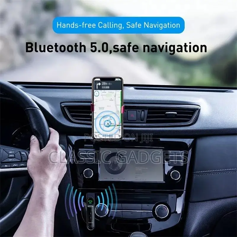 Baseus in Auto Wireless Bluetooth Receiver 3.5mm AUX