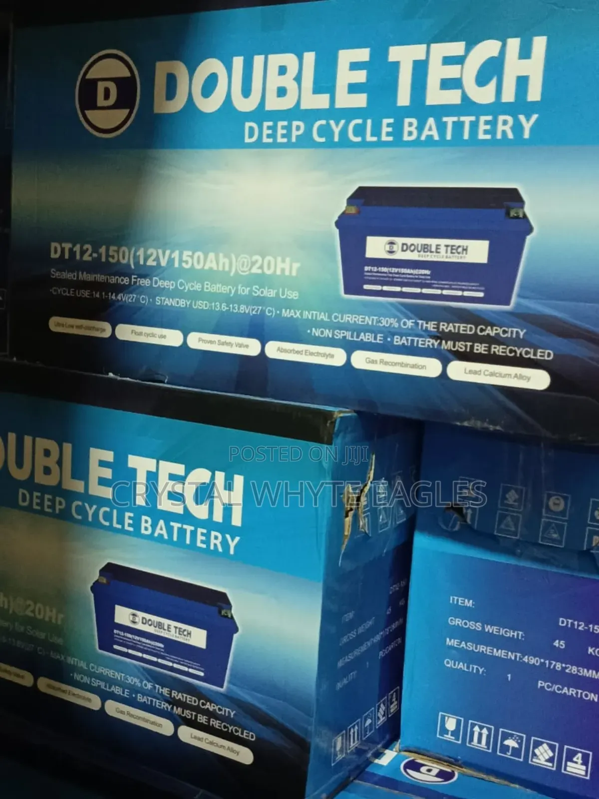 220ah Double Tech Dry Cell Battery