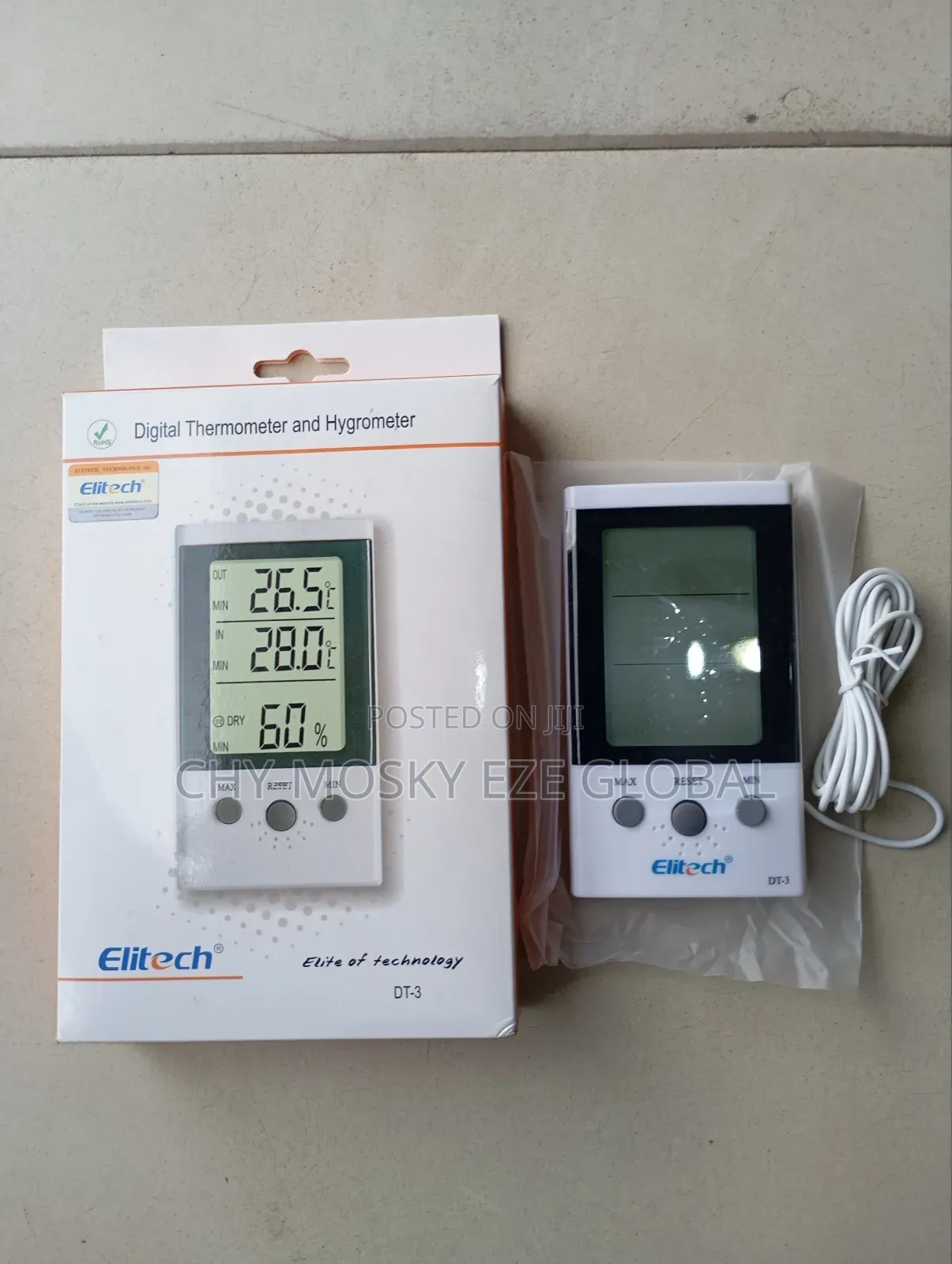 Digital Thermometer and Hygrometer