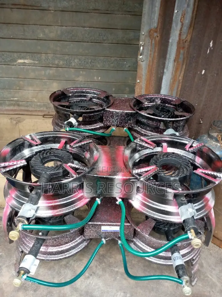 Double Burner Industrial Gas Cooker