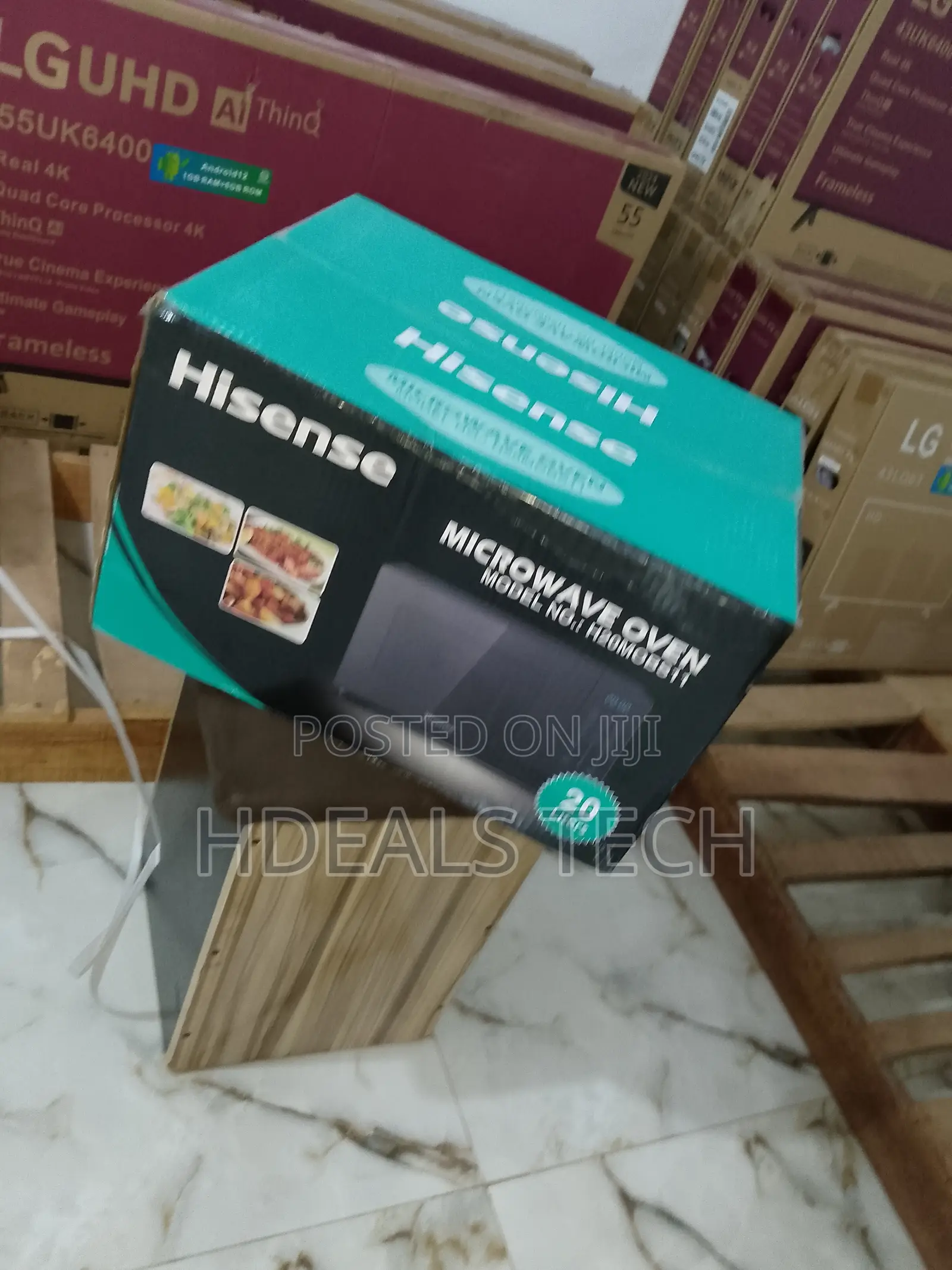 Brand - New HISENSE 20L MICROWAVES - DIGITAL > BLACK