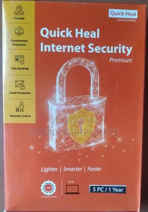 Quick Heal Internet Security - 5 PCS - 1 Year