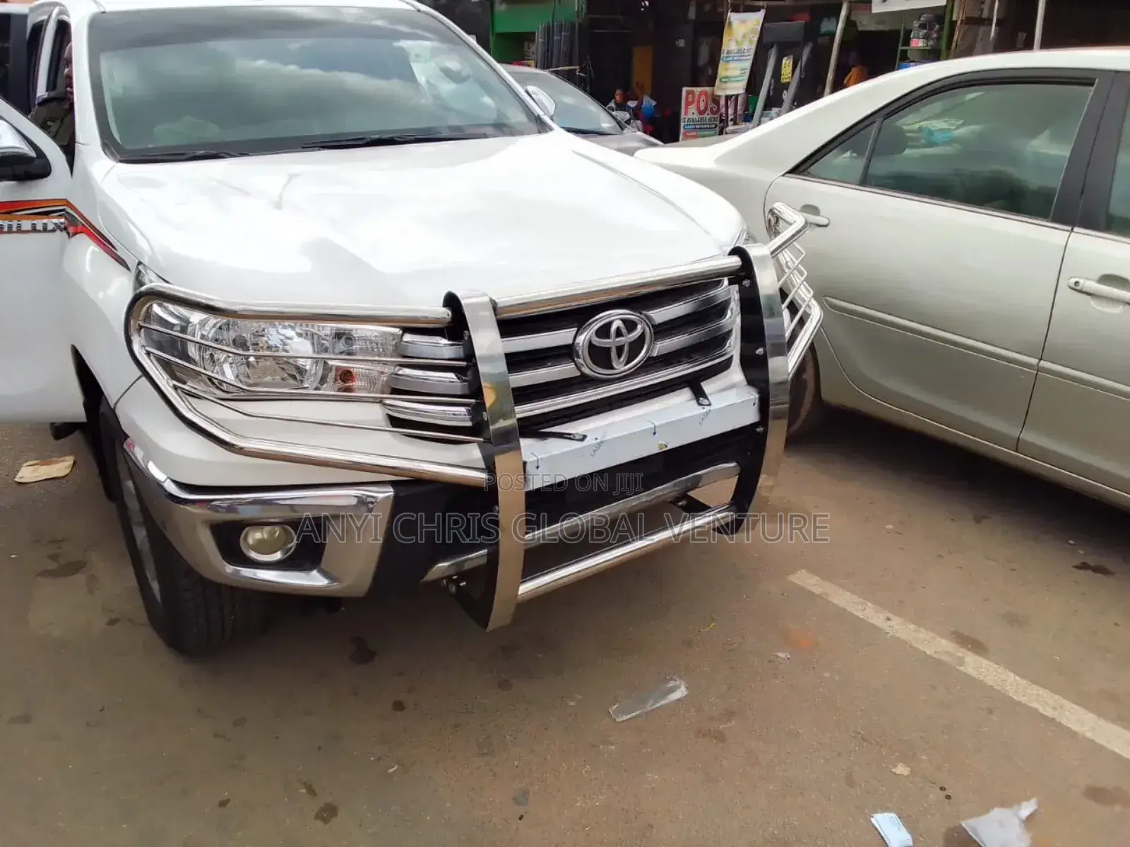 Front Bumper Protector for Hilux