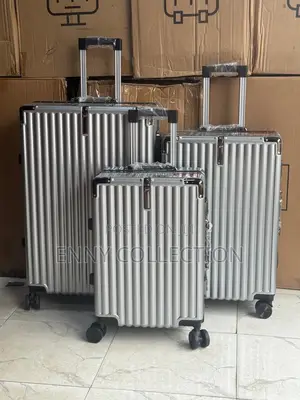 Set of 2 Aluminum Luggage Box