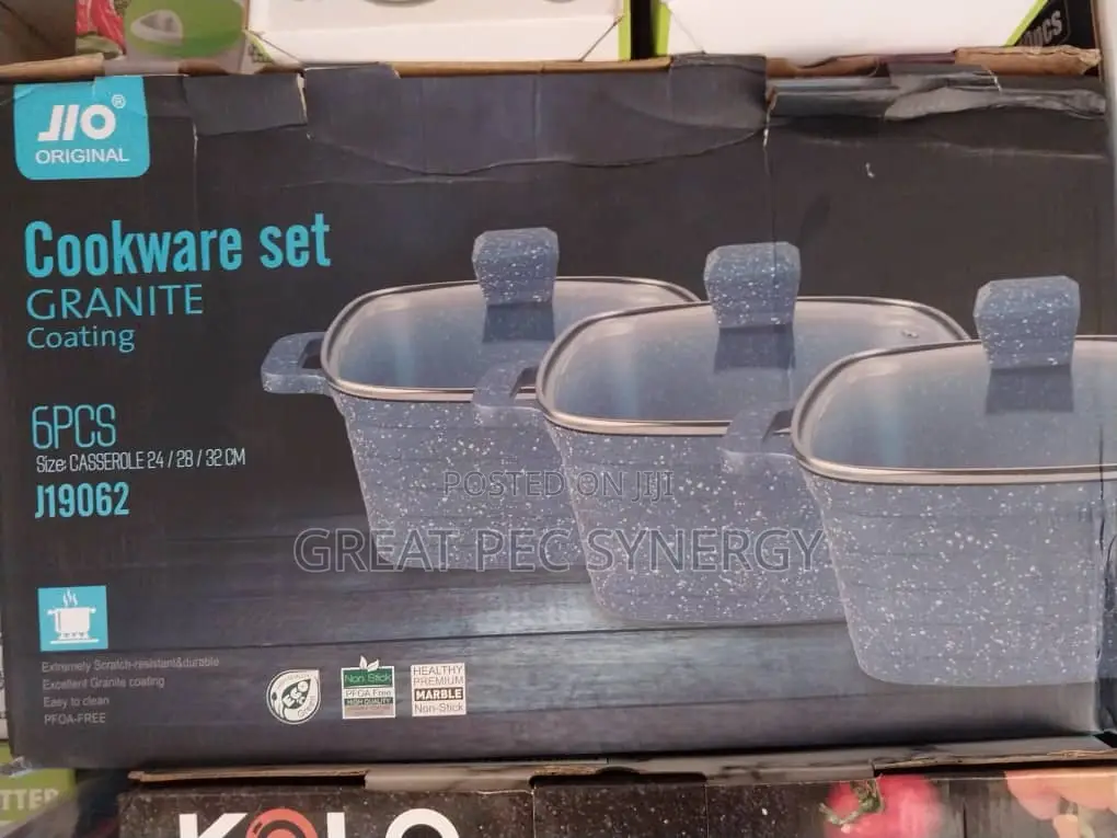 Cookware Set Granite Casting 6pcs