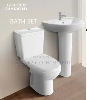 Toilet With Wash Hand Basin
