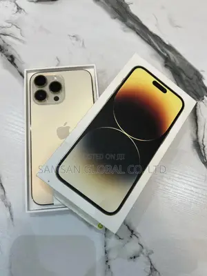 Photo - New Apple iPhone 14 Pro Max 256 GB Gold