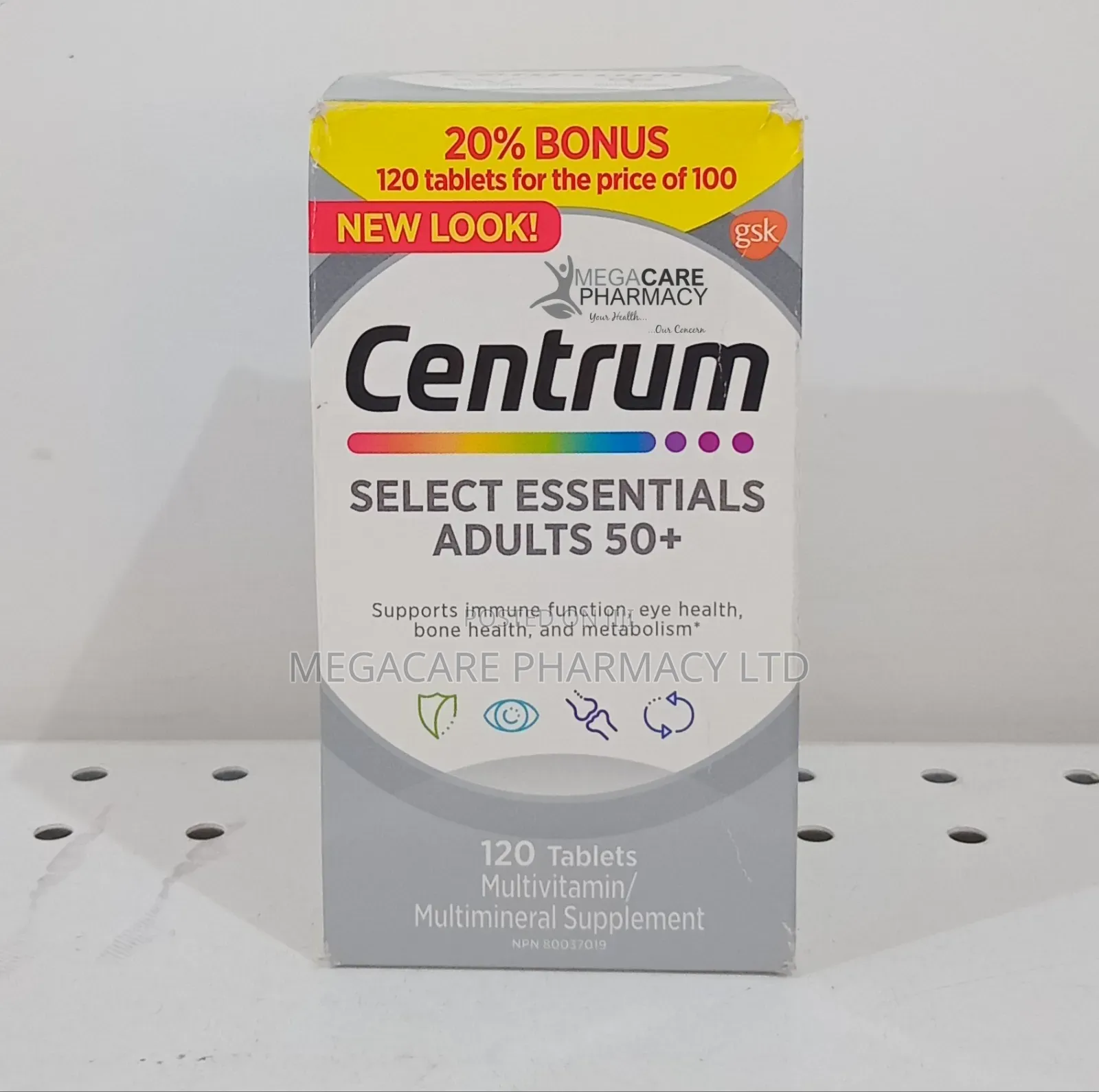 Centrum Select Essentials Adult 50+