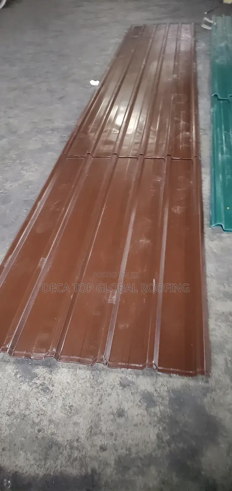Full Guage Aluminum Roofing Sheets.