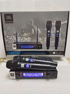 Quality JBL Professional Double Wireless Microphones