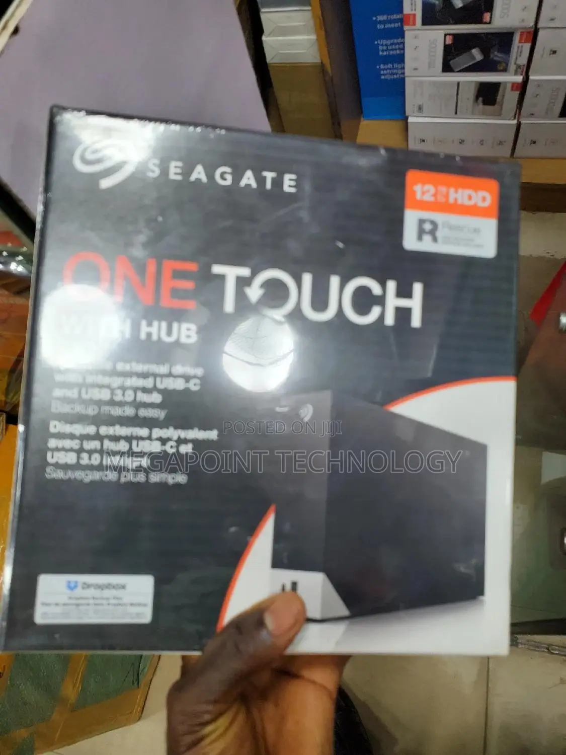 Seagate One Touch 12tb External Hard Drive