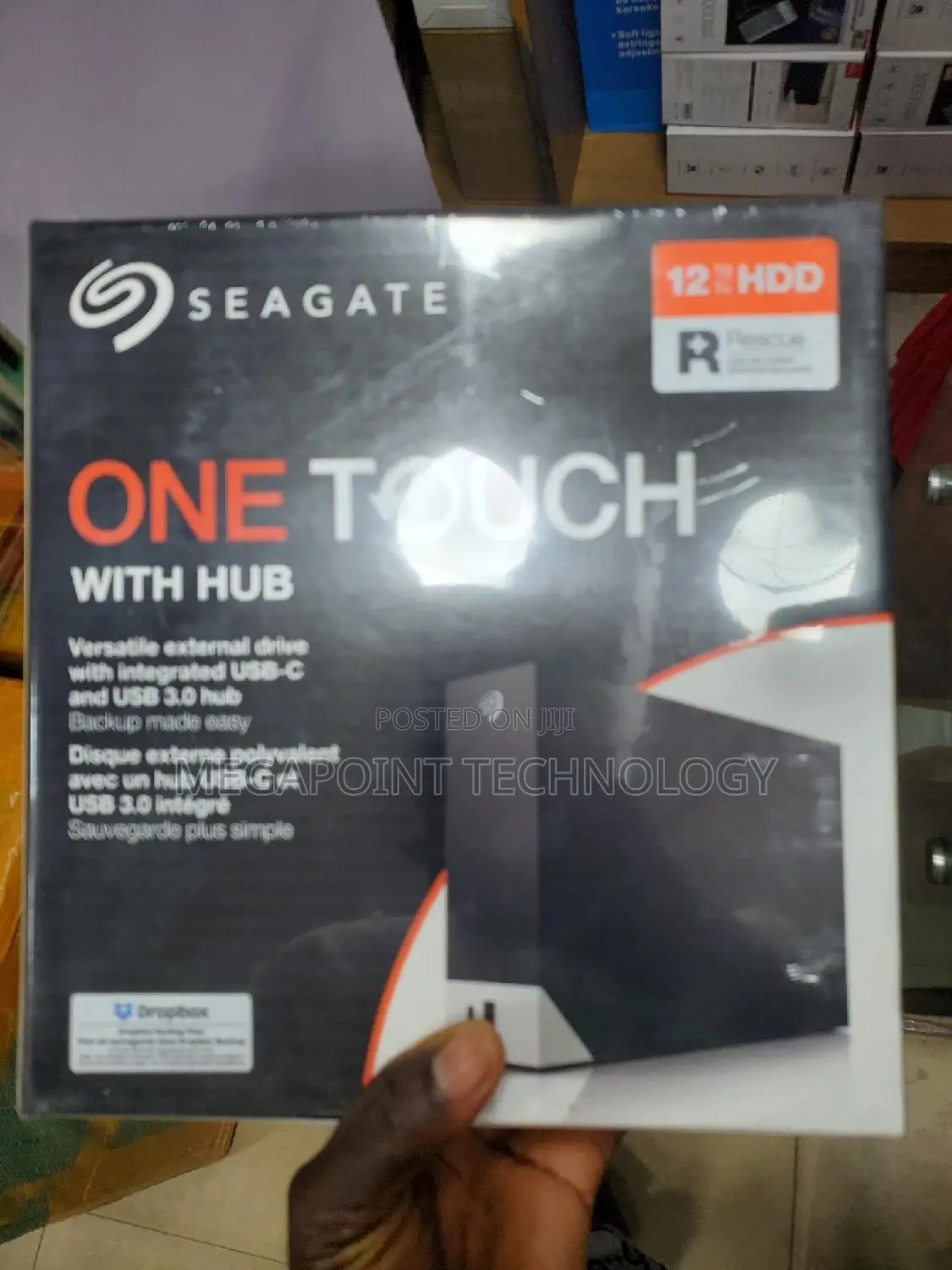 Seagate One Touch 12tb External Hard Drive