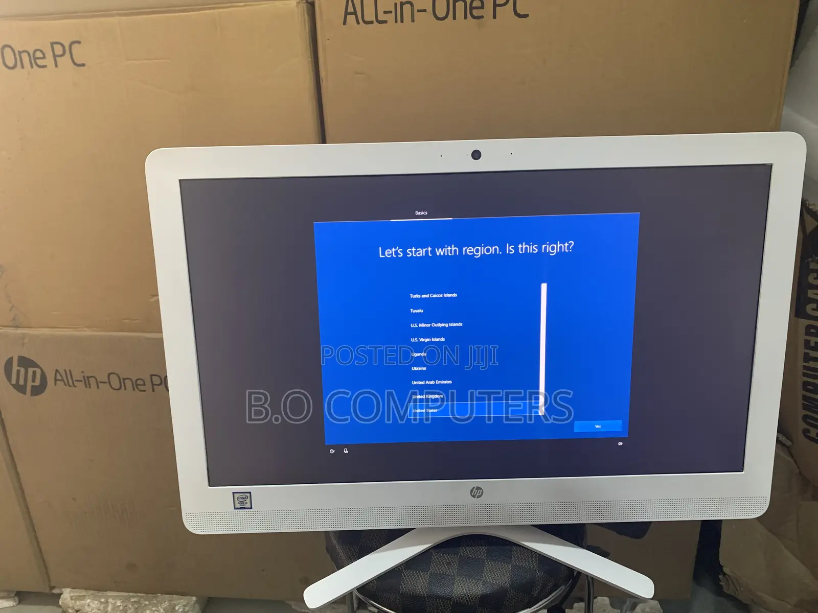 New Desktop Computer HP 200 G4 All-in-One 4GB Intel Core I3 HDD 1T