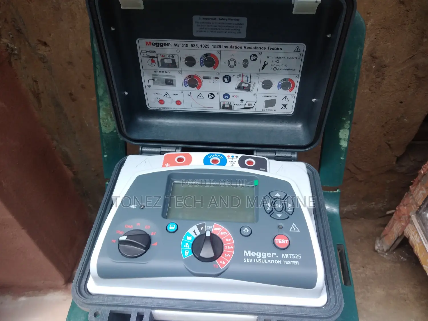 Megger 5kv Insulation Tester (Mit525)