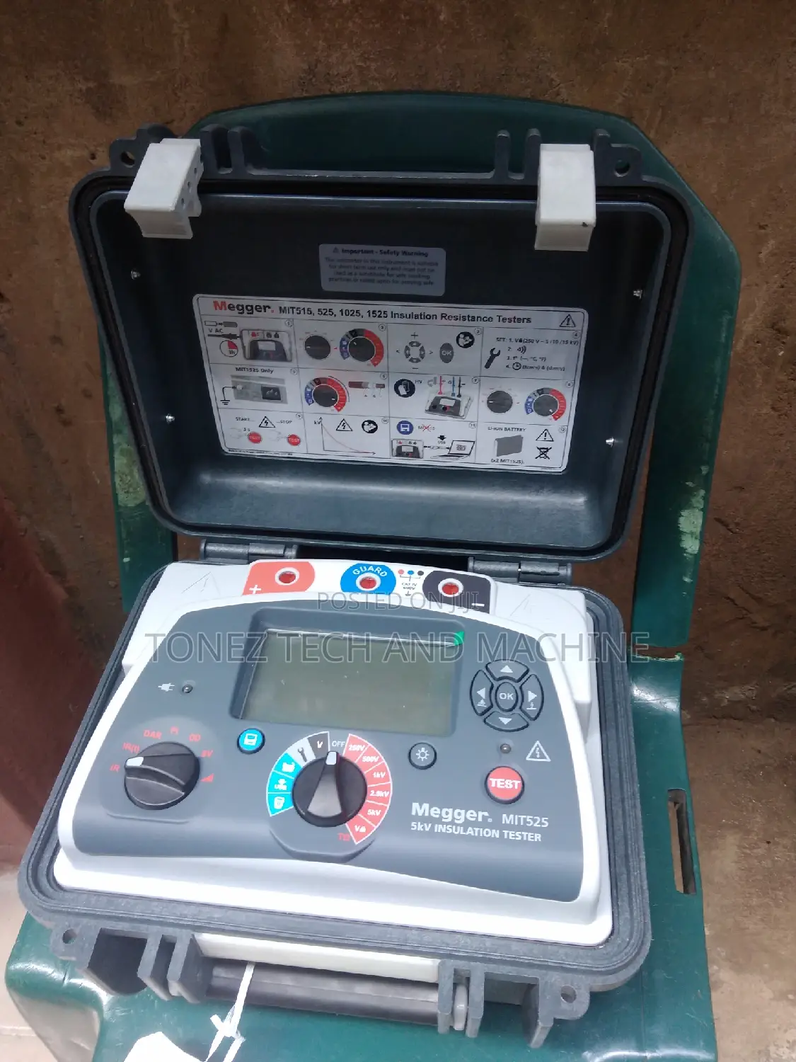 Megger 5kv Insulation Tester (Mit525)