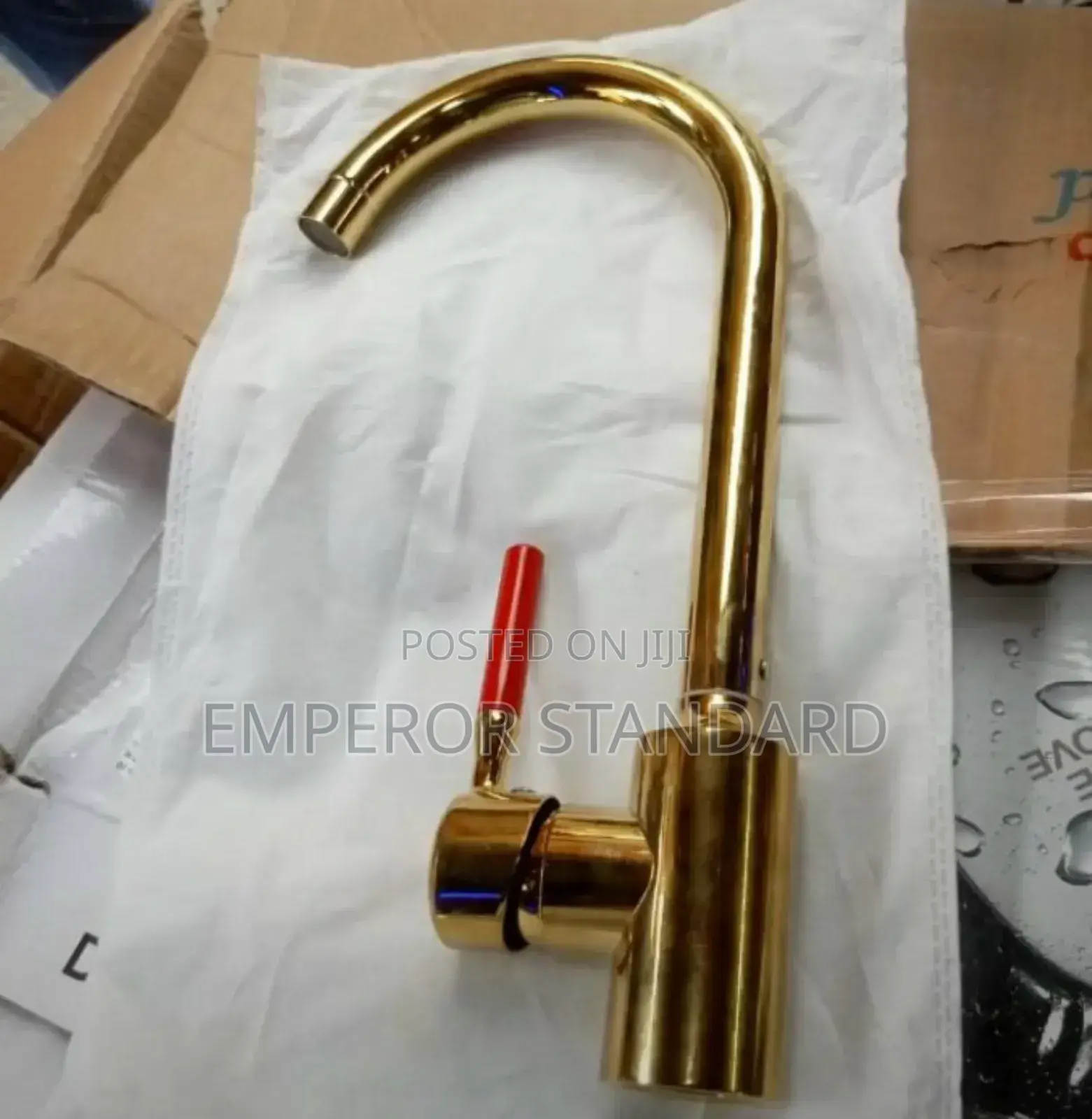 Gold Mixer Kitchen Tap Gold