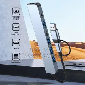 7 in 1 Type C and Usb Hub Adapter