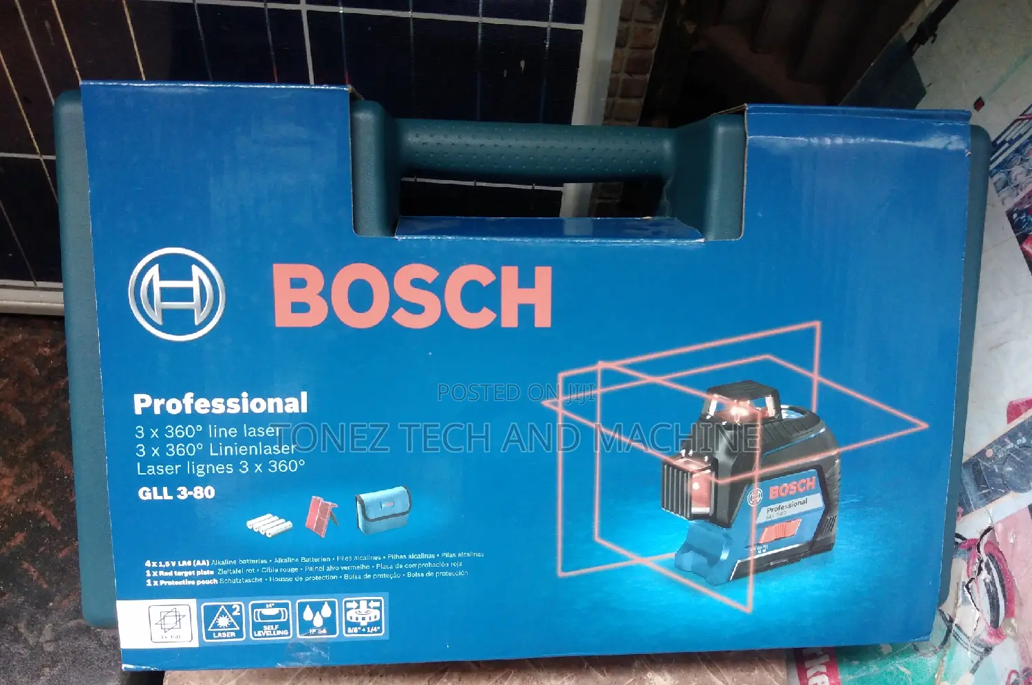 Bosch 3×360° LINE LASER (GLL 3_80)
