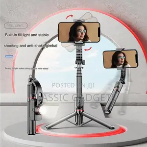 Lo8 Gimbal Stabilizer Selfie Stick Tripod