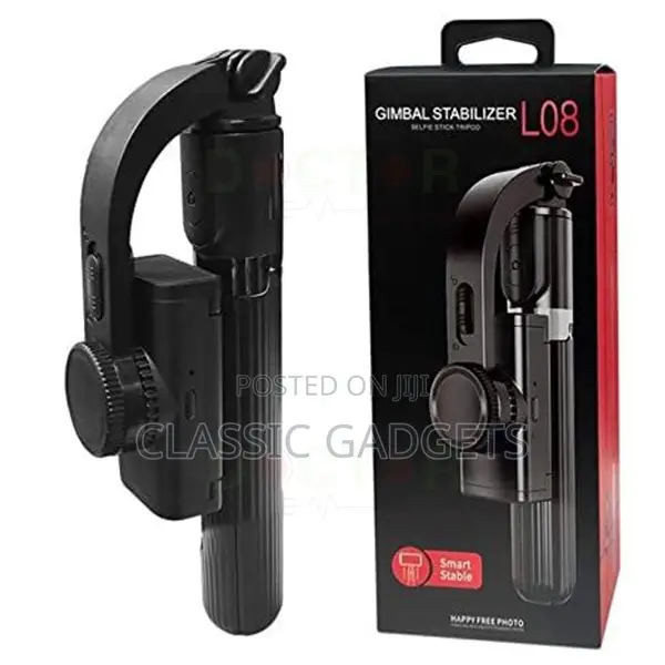 Lo8 Gimbal Stabilizer Selfie Stick Tripod