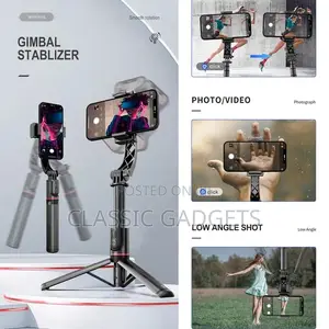 Lo8 Gimbal Stabilizer Selfie Stick Tripod