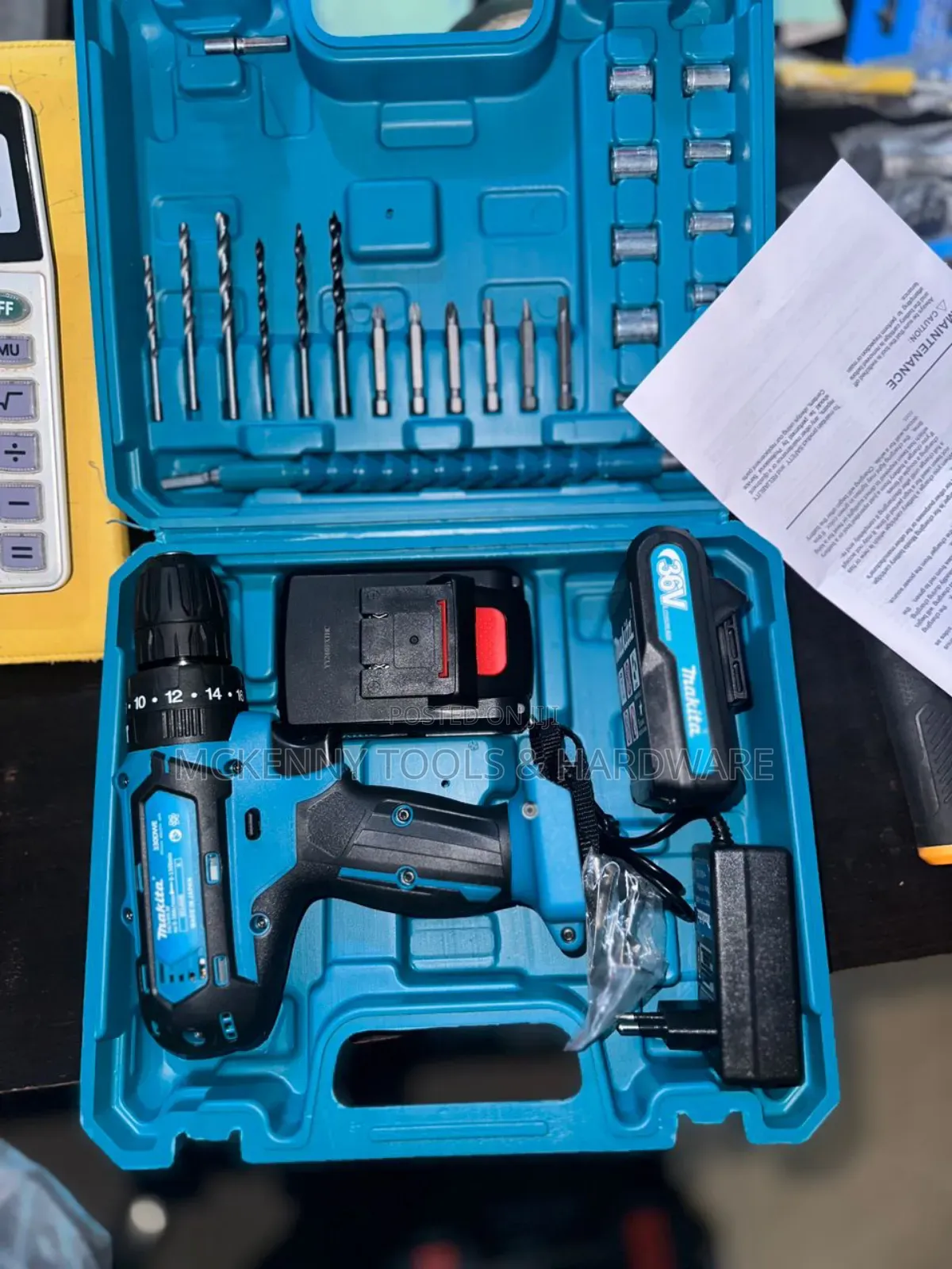Makita Battery Drill With Polisher - 36V