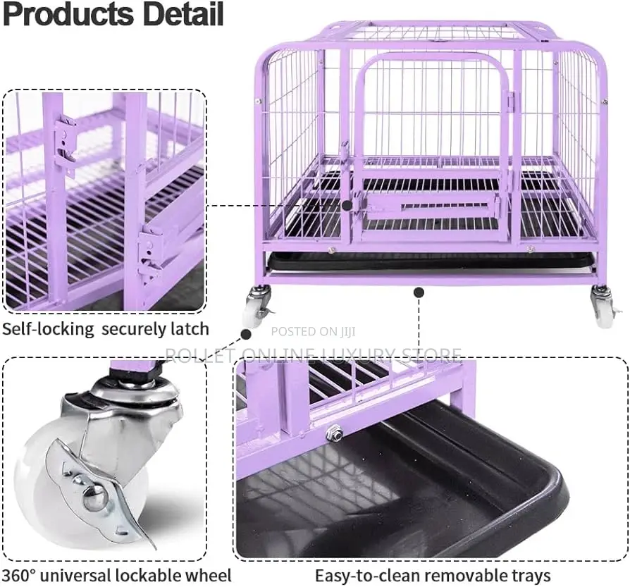 Heavy Duty Metal Cage Curve Edge