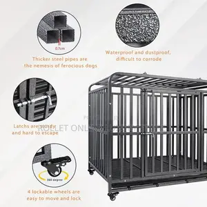 Heavy Duty Metal Cage Curve Edge