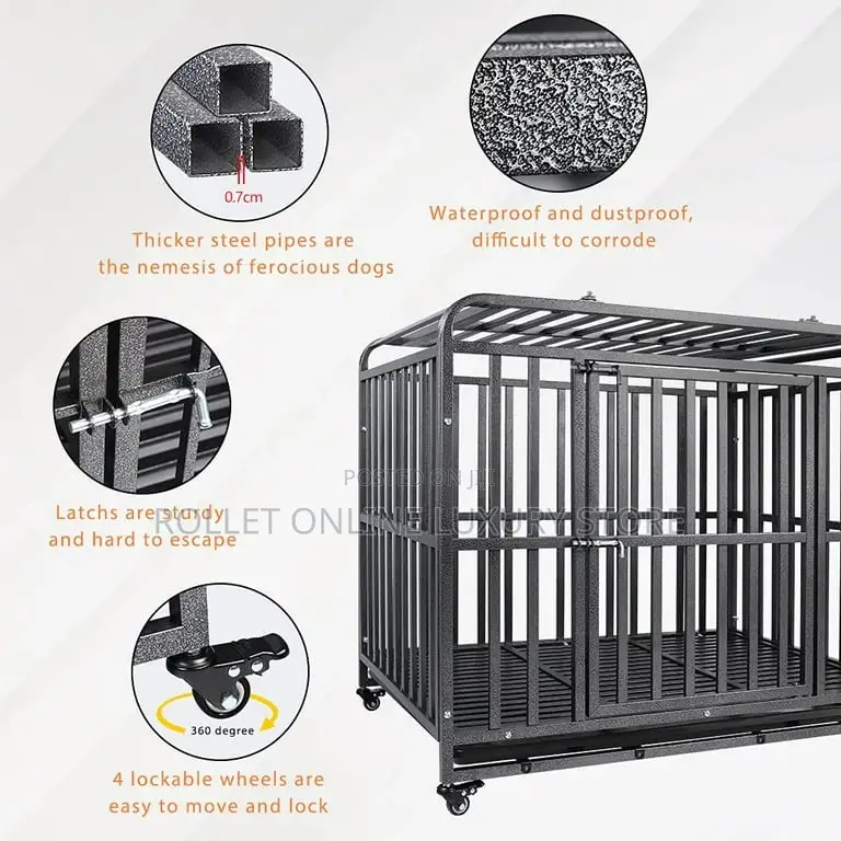 Heavy Duty Metal Cage Curve Edge